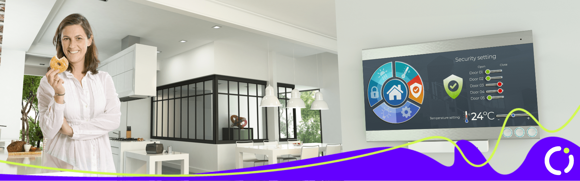 La casa del futuro è già realtà, grazie alla domotica e alla smart home! Controllare luci, riscaldamento, elettrodomestici e sistemi di sicurezza da remoto è sempre più semplice e comodo. Una casa intelligente non è solo più pratica, ma anche più sicura ed efficiente: aiuta a risparmiare energia, riduce gli sprechi e rende la vita quotidiana più leggera. E con una connessione veloce e stabile come la fibra Ovunque, puoi goderti tutti questi vantaggi al massimo!